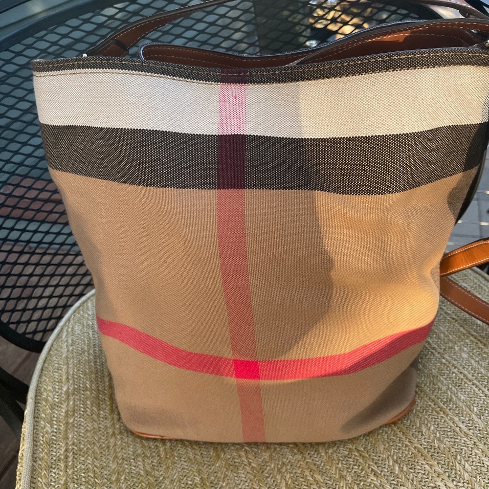 Burberry faux Ashley bag